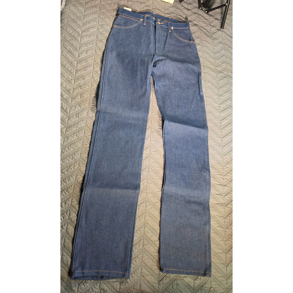 Wrangler 13MWZ Cowboy Cut Original Fit Rigid Indigo Jeans Mens 31x38 NWT